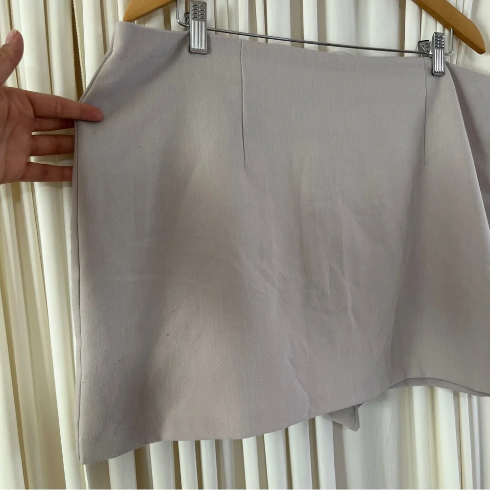 Abercrombie & Fitch Scarlett Mini‎ Skirt Skort Light Taupe Size XL